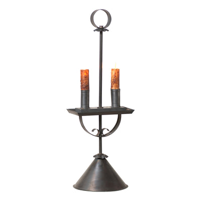 Accent LightingRochester Two-Light Student Lamp — Kettle BlackAccent LightingBase: E12Saving Shepherd