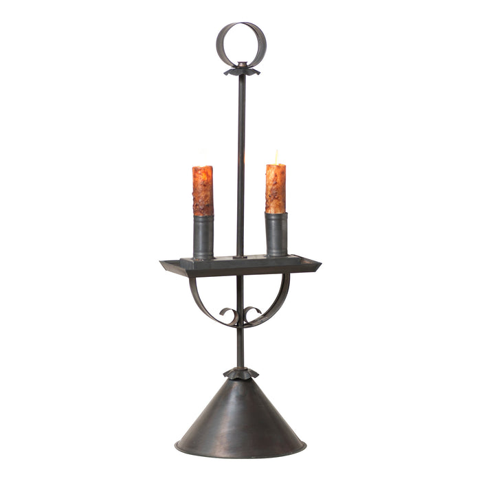 Accent LightingRochester Two-Light Student Lamp — Kettle BlackAccent LightingBase: E12Saving Shepherd