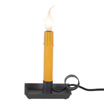 Accent LightingSquare Pan Electric Window Candle — Smokey BlackAccent LightingBase: E12Saving Shepherd