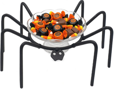 AccentWROUGHT IRON SPIDER - Halloween Pumpkin Fall Mum & Candy Dish HolderAmish Blacksmithcountry accentsSaving Shepherd