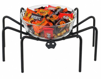 AccentWROUGHT IRON SPIDER - Halloween Pumpkin Fall Mum & Candy Dish HolderAmish Blacksmithcountry accentsSaving Shepherd