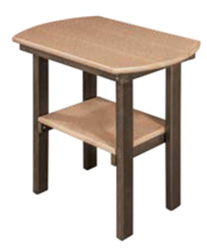 Adirondack ChairOVAL SIDE TABLE - Amish Handcrafted All - Season End Stand in 6 ColorsAdirondackchairSaving Shepherd