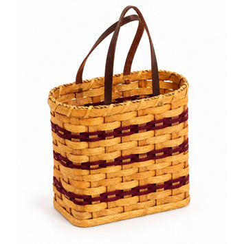 Basket HandbagWood-Splint Handbag | Amish MadeAmerican-HandcraftedAmish-HandwovenSaving Shepherd