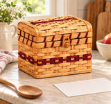 Basket Storage ChestRecipe Chest | Amish HandwovenAmerican-HandcraftedAmish-HandwovenSaving Shepherd