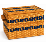 Basket Storage ChestSmall Chest with Lid | Handwoven by Amish ArtisansAmerican-HandcraftedAmish-HandwovenSaving Shepherd