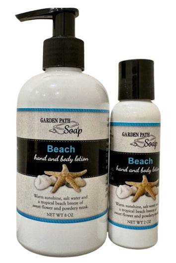 Bath & BodyBEACH HAND & BODY LOTION - Tropical Musk Moisturizer with Cocoa & Shea Butterbeachbody lotionSaving Shepherd