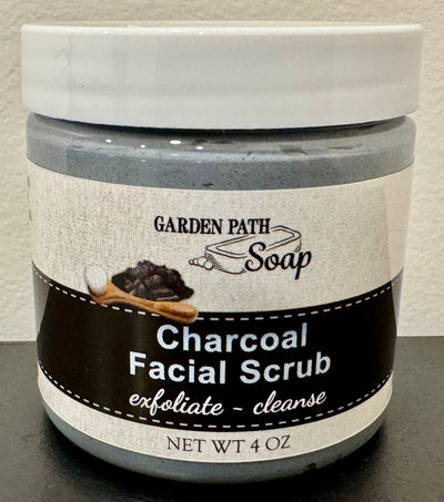 Bath & BodyCHARCOAL FACIAL SCRUB - Amish Handcrafted Exfoliator & Detox Maskbody scrubcharcoalSaving Shepherd
