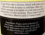 Bath & BodyLEMONGRASS SUGAR SCRUB - Amish Handcrafted Citrus Exfoliating Moisturizerbody scrubgeneral healthSaving Shepherd