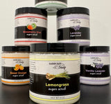 Bath & BodyLEMONGRASS SUGAR SCRUB - Amish Handcrafted Citrus Exfoliating Moisturizerbody scrubgeneral healthSaving Shepherd
