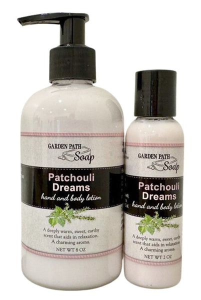 Bath & BodyPATCHOULI DREAMS HAND & BODY LOTION - Soothes Senses While Pampering Skinbody lotiongeneral healthSaving Shepherd