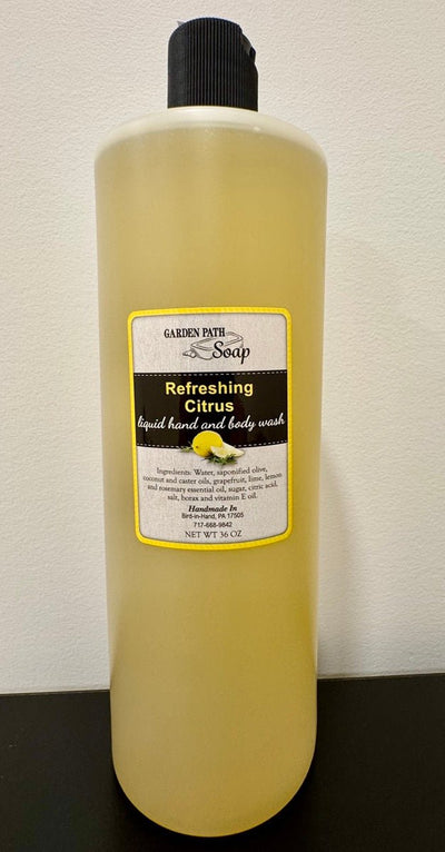 Bath & BodyREFRESHING CITRUS LIQUID HAND & BODY WASH - Large 36 oz Refill Containerbodybody washSaving Shepherd