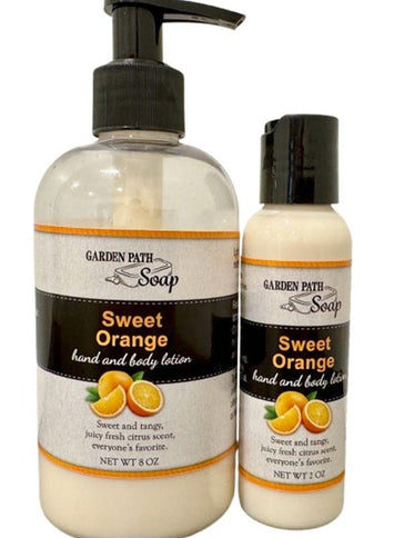 Bath & BodySWEET ORANGE HAND & BODY LOTION - Energizes Senses with Deep Hydration & Silky Smooth Feelbody lotiongeneral healthSaving Shepherd