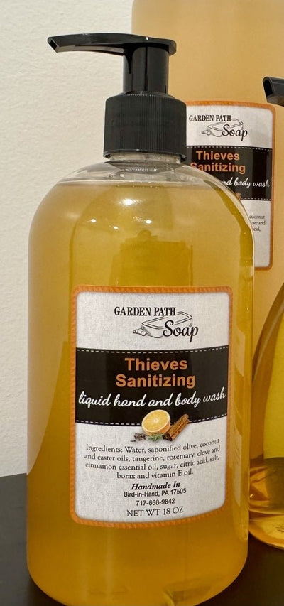 Bath & BodyTHIEVES LIQUID HAND & BODY WASH 18 OZ PUMP - Amish Handcrafted for Natural Protection & Freshnessbodybody washSaving Shepherd