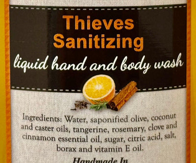 Bath & BodyTHIEVES LIQUID HAND & BODY WASH 18 OZ PUMP - Amish Handcrafted for Natural Protection & Freshnessbodybody washSaving Shepherd
