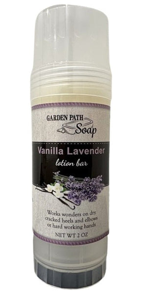 Bath & BodyVANILLA LAVENDER LOTION BAR - Amish Handcrafted Soothing Solid Balmbody lotiongeneral healthSaving Shepherd