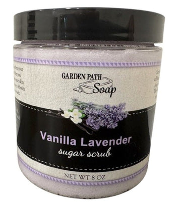Bath & BodyVANILLA LAVENDER SUGAR SCRUB - Soothing & Luxurious Natural Body Polishbody scrubgeneral healthSaving Shepherd