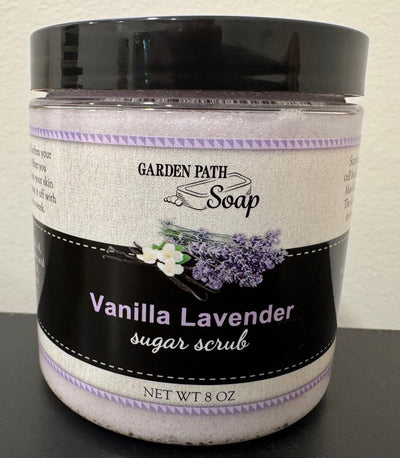 Bath & BodyVANILLA LAVENDER SUGAR SCRUB - Soothing & Luxurious Natural Body Polishbody scrubgeneral healthSaving Shepherd