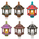 Bird FeederBIRD FEEDER ~ Amish Handmade Hexagon Recycled Poly - 10 Color Combosbirdbird feederSaving Shepherd