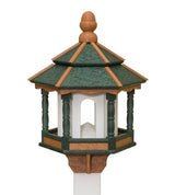 Bird FeederBIRD FEEDER ~ Amish Handmade Hexagon Recycled Poly - 10 Color Combosbirdbird feederSaving Shepherd