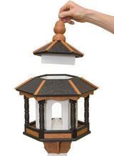 Bird FeederBIRD FEEDER ~ Amish Handmade Hexagon Recycled Poly - 10 Color Combosbirdbird feederSaving Shepherd