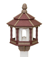 Bird FeederBIRD FEEDER ~ Amish Handmade Hexagon Recycled Poly - 10 Color Combosbirdbird feederSaving Shepherd