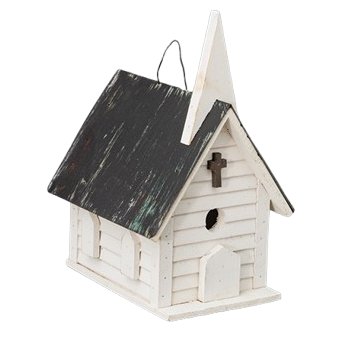 BirdhouseA - Frame Church Birdhouse – Rustic Reclaimed WoodhandmadeSaving Shepherd