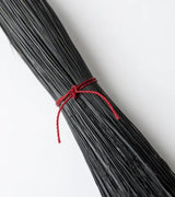 BroomAMISH FIREPLACE BROOM - Black & Natural Corn Straw Hand Brush & HandleAmishbroomSaving Shepherd