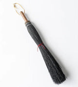 BroomAMISH FIREPLACE BROOM - Black & Natural Corn Straw Hand Brush & HandleAmishbroomSaving Shepherd