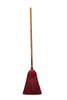 BroomAUTHENTIC AMISH MULTI COLOR BROOM - Heavy Duty Corn Straw & Solid Hardwoodbroomcountry accentSaving Shepherd