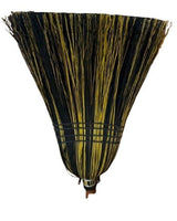 BroomAUTHENTIC AMISH MULTI COLOR BROOM - Heavy Duty Corn Straw & Solid Hardwoodbroomcountry accentSaving Shepherd