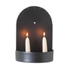 Candle HoldersCambridge Two-Taper Candle Sconce — Smokey BlackCategory: Candle HoldersFinish: Smokey BlackSaving Shepherd