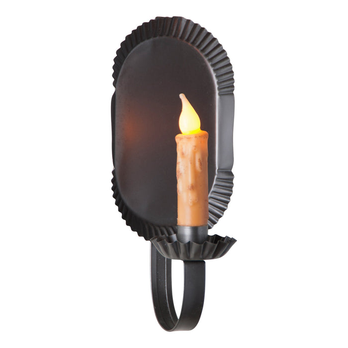 Candle HoldersCanterbury Metal Candle Sconce — Smokey BlackCategory: Candle HoldersFinish: Smokey BlackSaving Shepherd