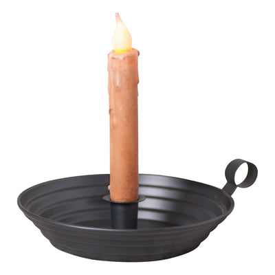 Candle HoldersColonial Taper Candle Holder — Smokey BlackCandle DecorCandle HoldersSaving Shepherd