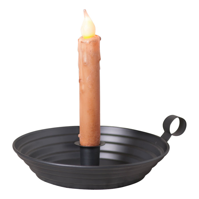Candle HoldersColonial Taper Candle Holder — Smokey BlackCandle DecorCandle HoldersSaving Shepherd
