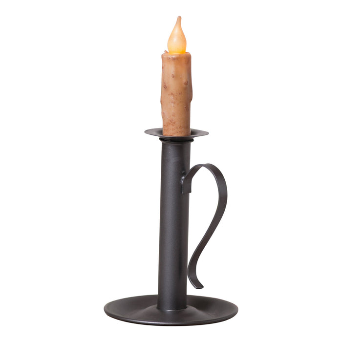 Candle HoldersGathering Room Battery-Taper Holder — Smokey BlackCandle DecorCandle HoldersSaving Shepherd