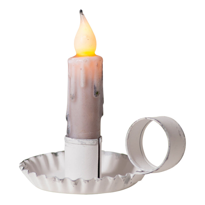 Candle HoldersMetal Chamberstick Taper Candle Holder — 2 FinishesCandle DecorCandle HoldersSaving Shepherd