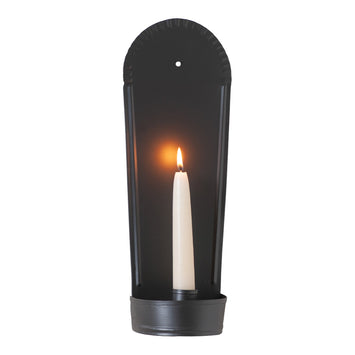 Candle HoldersTraditional Metal Candle Sconce — Smokey BlackCandle DecorCandle HoldersSaving Shepherd