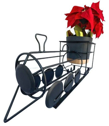 Candle & Plant StandChoo Choo Train Locomotive Plant Holder – Amish HandcraftedSaving Shepherd
