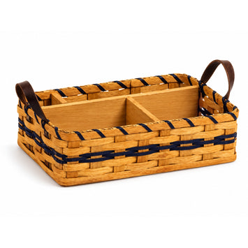 Car Organizer BasketWood-Splint Car Organizer Basket | Amish MadeAmerican-HandcraftedAmish-HandwovenSaving Shepherd