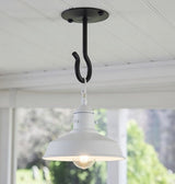 Ceiling HookCEILING HOOK - Amish Handcrafted Wrought Iron Swivel HangerAmish BlacksmithblacksmithSaving Shepherd