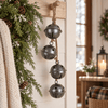 Christmas Decor15-Inch Antique Silver Jingle Bell Cluster — 4 BellsAntique Silver FinishCategory: Christmas DecorSaving Shepherd