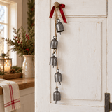 Christmas DecorAntique Silver Five-Bell Hanging ClusterCategory: Christmas DecorChristmasSaving Shepherd