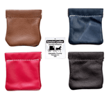 Coin PouchGENUINE LEATHER COIN POUCH - Amish Handmade in 5 ColorsSaving Shepherd