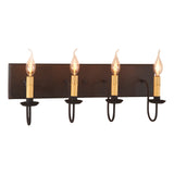 Country Lighting4-Arm Wood Vanity Light | USA HandcraftedbathroombathroomvanitySaving Shepherd