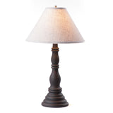 Country LightingDavenport Wood Table Lamp with Ivory Linen ShadeImported ShadelampSaving Shepherd