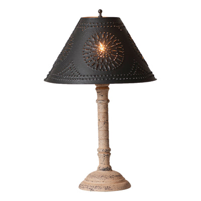 Country LightingGatlin Wood Table Lamp with Metal Shade | Hartford Finishesaccent lightBedroomSaving Shepherd