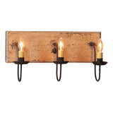 Country LightingHartford 3-Light Wood Vanity Fixture | Made in the USAbathroombathroomvanitySaving Shepherd