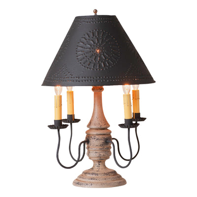 Country LightingJamestown Wood Table Lamp with Black Metal Shade | HartfordImported ShadelampSaving Shepherd