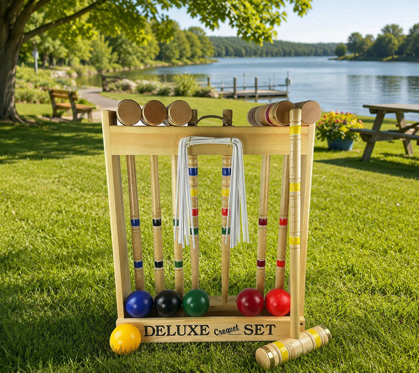 CroquetCROQUET SET & CADDY 6 Player 28