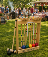 CroquetCROQUET SET & CADDY - 6 Player 32" Maple & Brass Amish Handmade USAcroquetfun & gamesSaving Shepherd